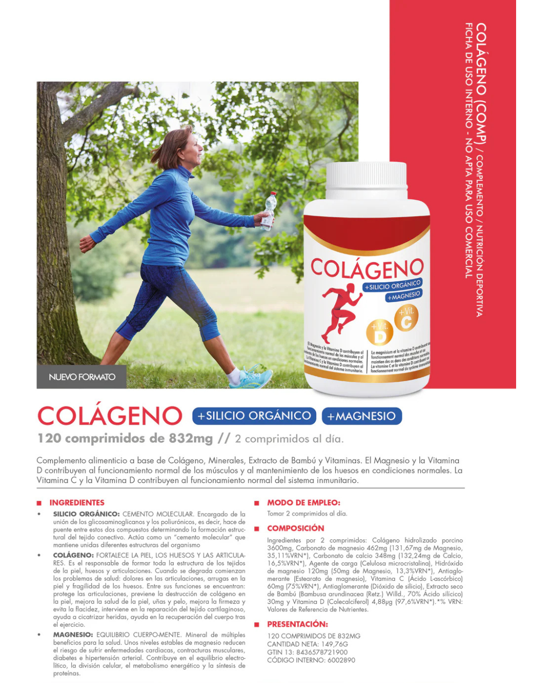 Colágeno Hidrolizado– Salud Articular y Cuidado de la Piel