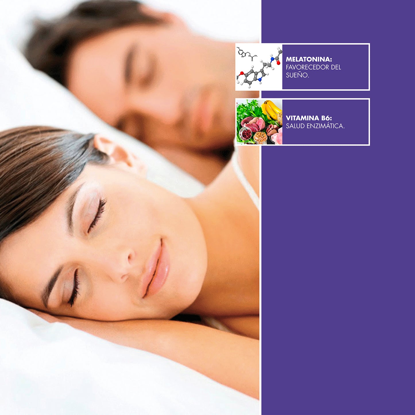 Melatonina Duerme Plus– Sueño Profundo y Reparador