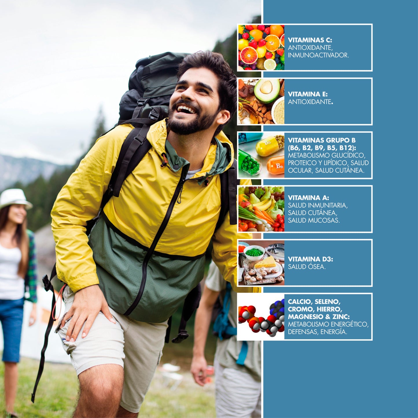 Multivitaminas– Energía, Inmunidad y Bienestar