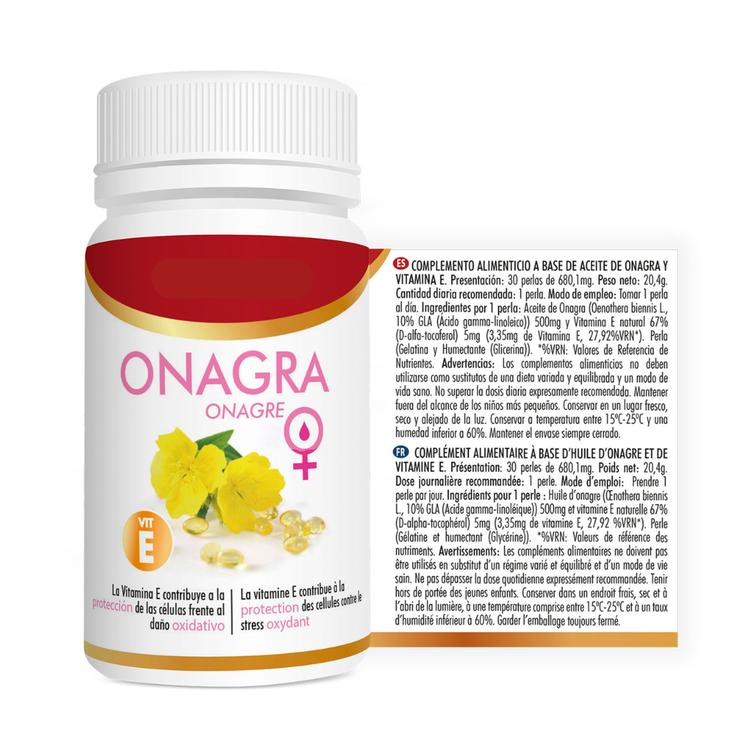 Aceite de Onagra– Equilibrio Hormonal y Bienestar Femenino