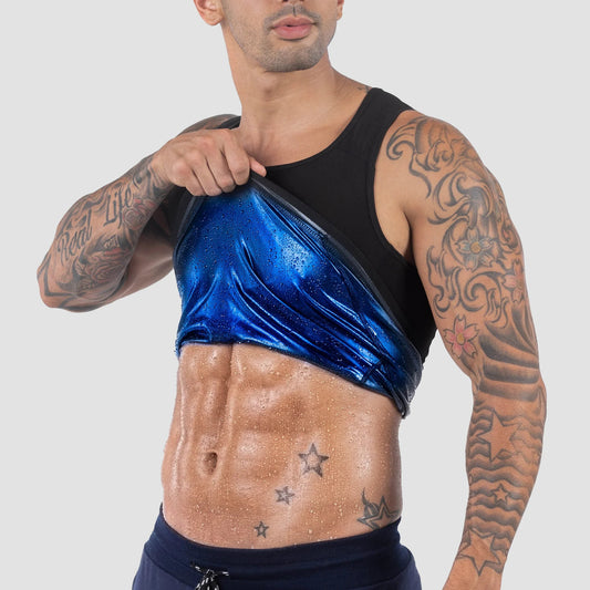 Camiseta reductora hombre efecto sauna