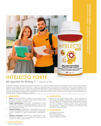 Intelecto Forte – Memoria y Rendimiento Mental