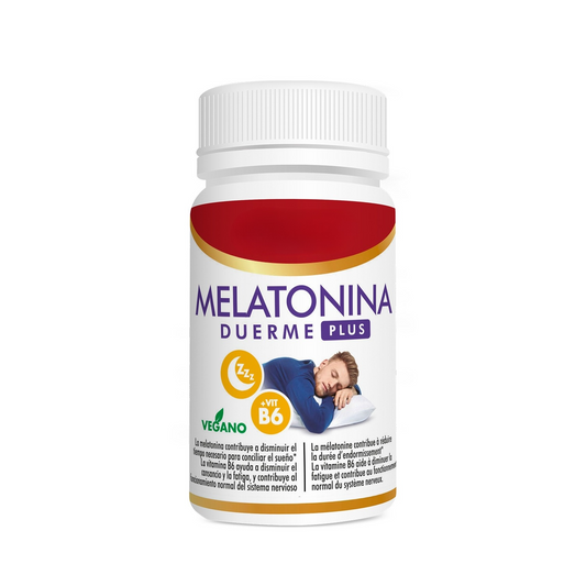 Melatonina Duerme Plus– Sueño Profundo y Reparador